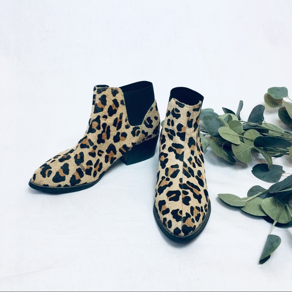 Steve Madden Shoes - Steve Madden Palace leopard fur leather ankle boot
